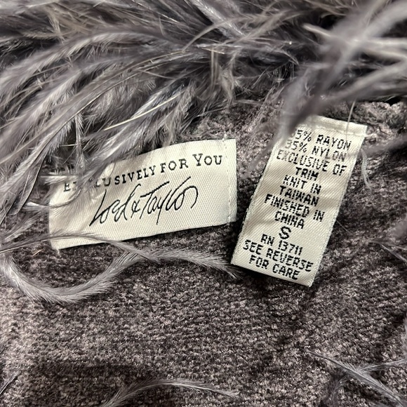 Feathered cardigan - Picture 2 of 5